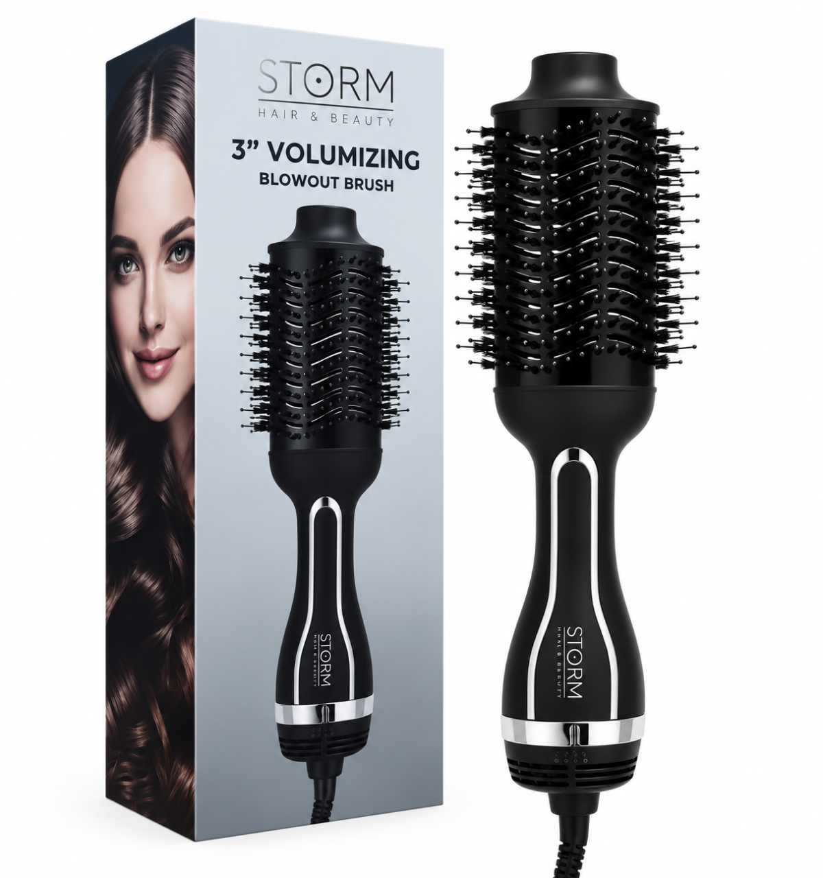 מברשת בריז שחור סטורם STORM