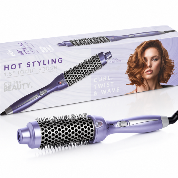 מברשת פן חשמלית HotStyler קורטקס CORTEX BEAUTY צבע סגול
