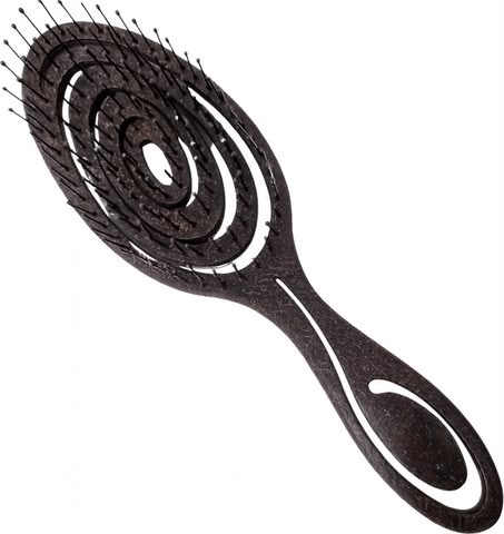 מברשת Ritter מברשת שיער מקצועית לסירוק קל צבע שחור