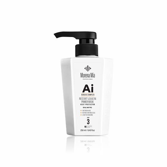 מסכה ללא שטיפה AI לרכות מוגברת | מורנה מיה Morena Mia 500ML 500 מ״ל