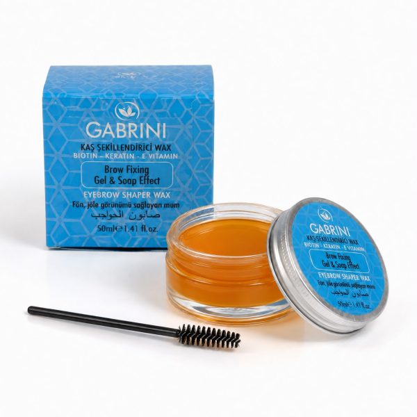 ג׳ל לעיצוב וקיבוע גבות הגדול GABRINI Brow Fixing Gel & Soap Effect – 50 מ״ל